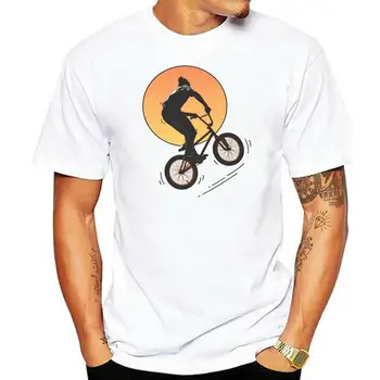 Bmx Риза|Sunset Ride 2022 Лидер На Продажбите На Супер Модерен Тениски По-Високо Качество За Мъже С Кръгло Деколте Ежедневно Тениска
